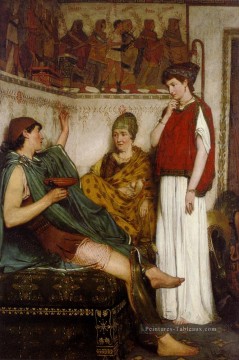Sir Lawrence Le Soldat Du Marathon Romantique Sir Lawrence Alma Tadema Peinture à l'huile